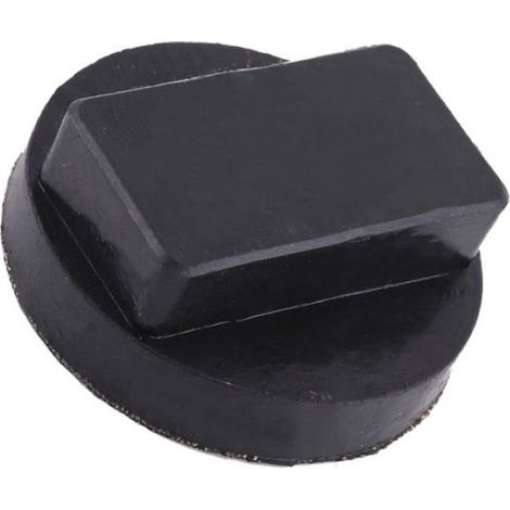 Coussin De Levage - Caoutchouc Noir 60x55x25 mm - Pour Points De Levage Automobile - 1 Pièce (1/5)