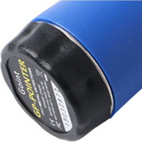 Tragbarer, schnell detektierender, robuster und tragbarer Metalldetektor aus ABS für die Sicherheit in Innenräumen (blau). (1/2)