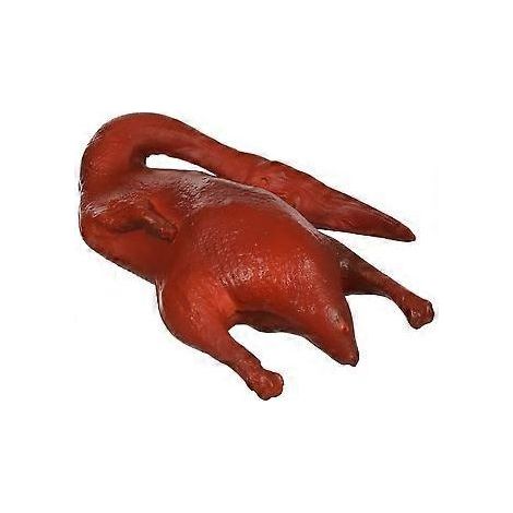 Stück Kunststoff-Entenmodell, Tischdekoration, naturgetreue Tierdekoration, Fotorequisite für Zuhause und Geschäft (1/2)