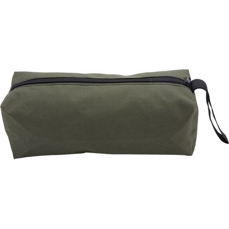 Sac à Outils Petit, Sacs à Outils, Sac à Outils Multifonctionnel, Sac en Polyester 600D avec Fermeture éclair pour Pinces, Vis, Outils de Réparation, Sacs à Outils (Vert foncé) (1/5)