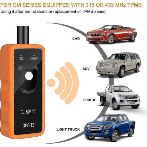 Sistema de aprendizaje Activador de válvula de neumáticos para Opel GM TPMS Herramienta de nuevo Sensor de monitorización de presión de neumáticos de coche -zhenv-CN Edición 0619