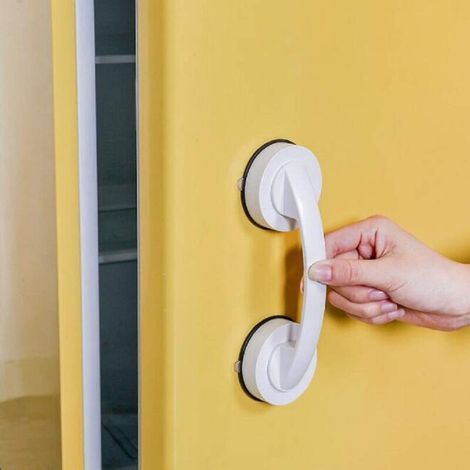 Große Griffe für Glastüren und Fenster, Badezimmer-Schiebetüren, Schränke, Kleiderschränke, Saugnäpfe, abriebfeste Griffe, porenfreie, saugfähige Griffe (1/5)