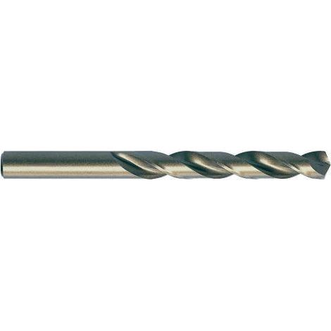 ruko-215050-pack de 10 brocas helicoidales din 338 tipo n hss-co 5 cobalto rectificada con autocentrado (diametro  5 mm)