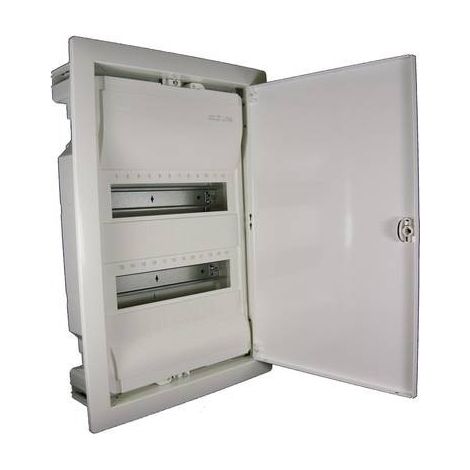 Hager VU24NC Armadio di distribuzione Da incasso Numero divisori = 24 Numero di righe = 2 Contenuto 1 pz. (1/2)