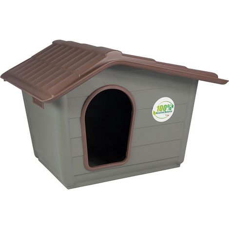 Cuccia per cani casa felice - Misure: cm 82x68x62h media