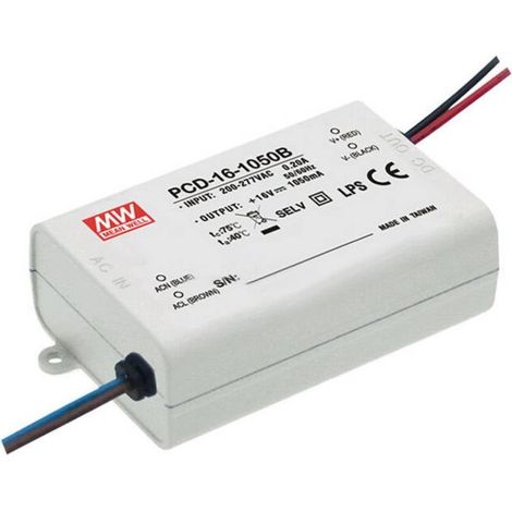Driver LED Mean Well PCD-16-350B 24-48 V/DC 350 mA A042961 (1/2)