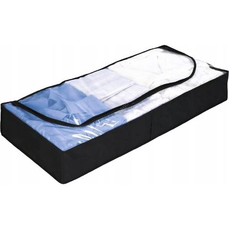 Funda organizadora para ropa y ropa de cama 105 x 45 x 15 cm Pablo negro