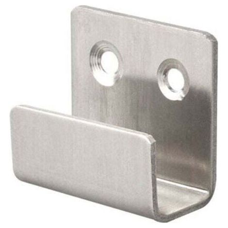 Stainless steel wall hooks, mirror brackets, 50 kg load capacity, for bathroom and kitchen, robust hooks for ceramic tiles, picture frames and display items--DTEKGAZ