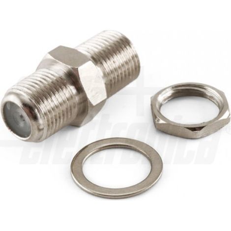 Presa F a pannello passante lunghezza 20mm - con dado (1/2)