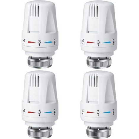 PCS Radiator Thermostatic Head, TRV M30 x 1.5 Radiator Thermostatic Head, Radiator Thermostatic Valve, Radiator Radiator Valves for Heating System for Home and Office (1/5)