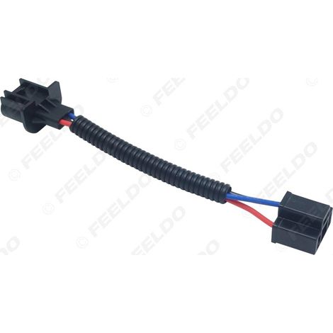 Adaptateur de prise pour ampoule LED HID automobile H4 vers H13, connecteur de fil de câblage pour phare automobile, câble