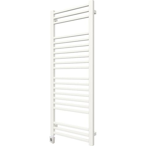 Sèche-serviette électrique blanc de 760mm de haut et 500mm de large - 300 Watt - BON760/500E1B
