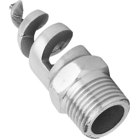 Buse spirale SPJT en acier inoxydable 316L avec filetage extérieur, anti-colmatage, pour l'irrigation (G1/2 DN15) (1/5)