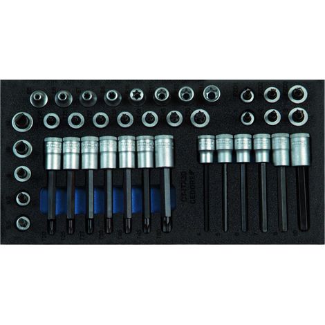 Gedore Satz Schraubendrehereinsätze 3/8 in Check-Tool-Modul, Art.Nr. 2308983 (1/4)