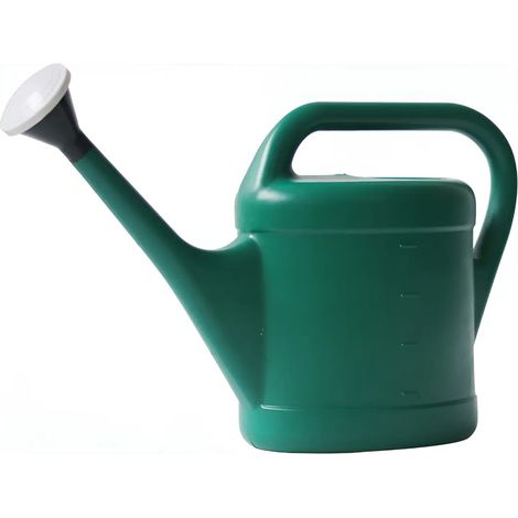 Arrosoir de jardin en plastique avec large buse (1/5)