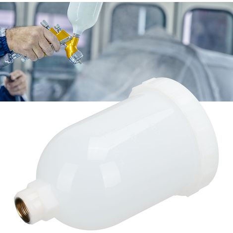 Pot de Remplissage pour Pistolet à Peinture 300ml avec Connecteur Femelle 15mm