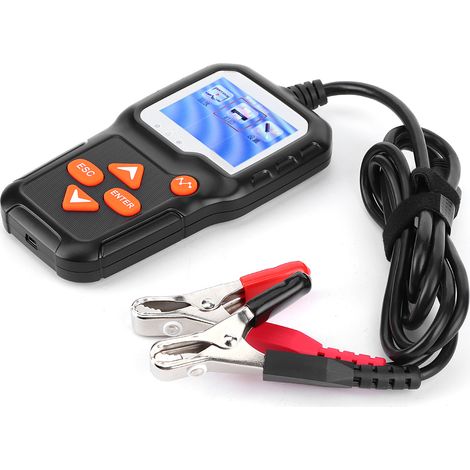 Testeur de batterie automatique KW650 pour analyseur numérique de batterie 6V-12V pour motos et voitures (1/5)