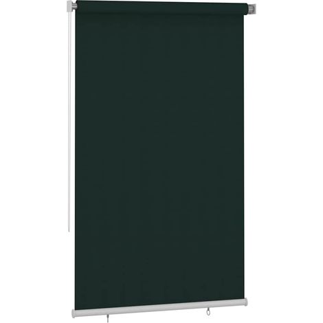 Maison Exclusive - Tenda a Rullo per Esterni 145(L)x230(A) cm Verde scuro HDPE (1/5)