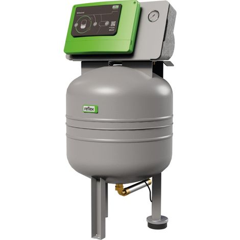 Reflex Kompressordruckhaltung Reflexomat XS, Nennvolumen 80l, 6 bar, Halbmembran, Grau (1/2)
