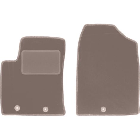 Tapis avant beiges pour Hyundai i10 II à hayon (2013-)