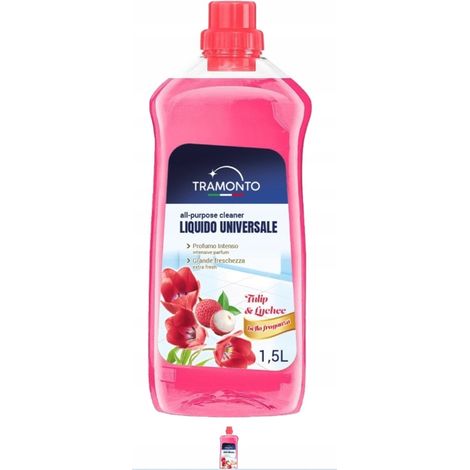 Tramonto - Líquido universal Tulipán Lichi para diversas superficies 1,5 l (1/2)