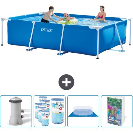 Rechteckiger Frame Pool - 300x200x75 cm - 5-teilig SCB119 (1/4)