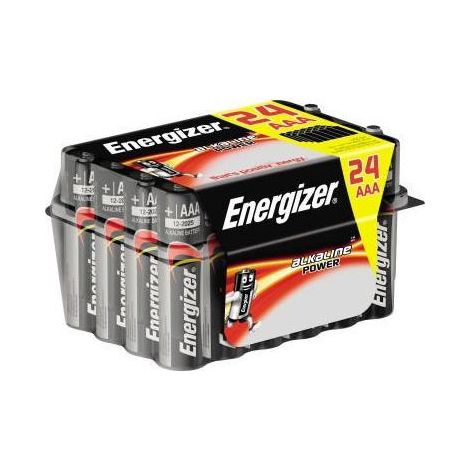 ENERGIZER Batterie Alkaline Power E303271700 AAA 24St./Pack.