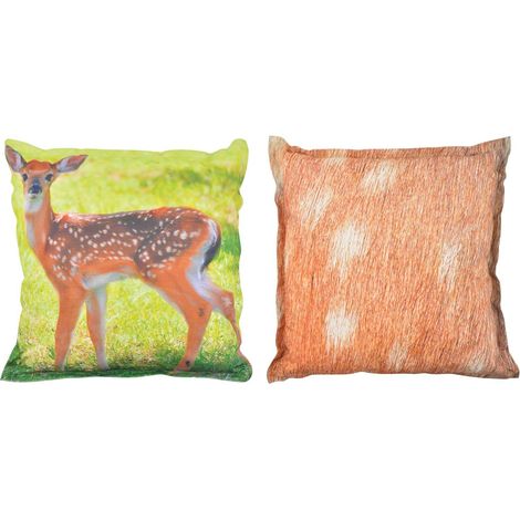 Coussin extérieur imperméable daim 59  x 59 x 13 cm (1/4)