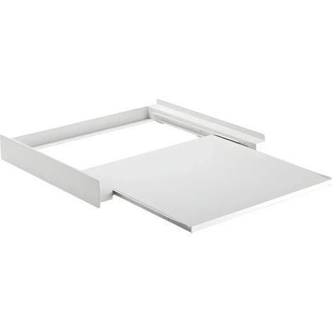 Supporto Sovrapposizione Lavatrice Asciugatrice 60x60 Ripiano Estraibile