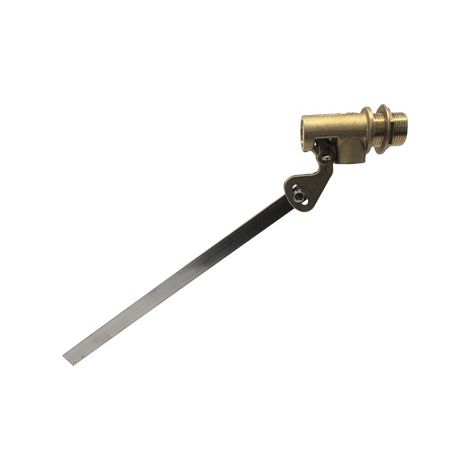 RUBINETTO GALLEGGIANTE CASSONE 320 OTTONE ASTA INOX AISI 430 3/4M