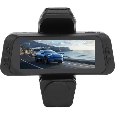 Caméra de Tableau de Bord à 3 Canaux, Enregistreur de Caméra de Voiture Avant et Arrière HD 1080P avec Enregistrement en Boucle à 360 Degrés, écran de 3,16 Pouces, pour Berline, (1/5)