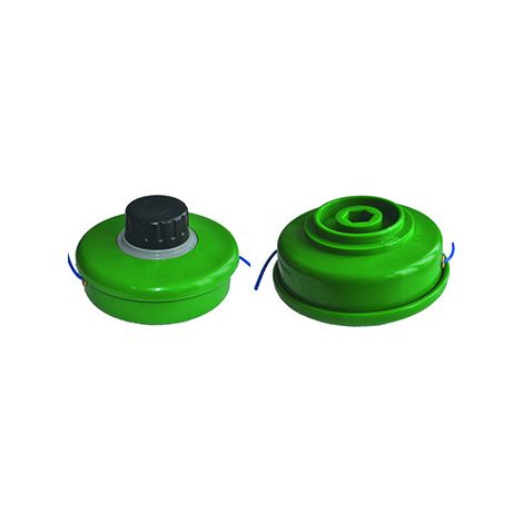 Tête fil nylon TAP-N-GO 2 fils pour désherbeuse RYOBI, hexagone de 16 mm avec vis de pas US 18G5/16'' D. Remplace origine 153577