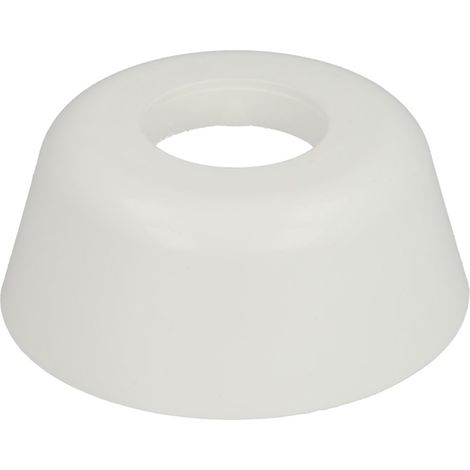 Rosace de siphon p. tuyau 32 mm 85 x 32 mm, KS blanc