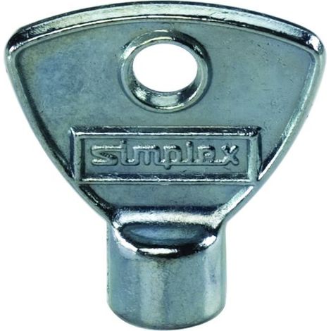 Flamco Entlüftungsschlüssel Metall verzinkt 4-Kant 5mm
