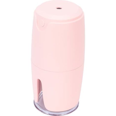 Humidificateur USB grande capacité, silencieux et compact, atomiseur d'aromathérapie pour voiture, bureau, chambre ou bureau (rose) (1/5)