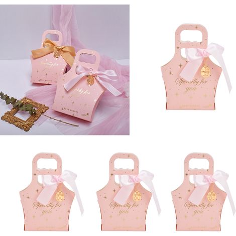 Lot de 50 coffrets à vendre. Boîtes à dragées de mariage dignes d'Instagram, emballages de bonbons style chinois, boîtes à dragées haut de gamme, coffrets cadeaux pour les invités, boîtes à dragées de (1/5)