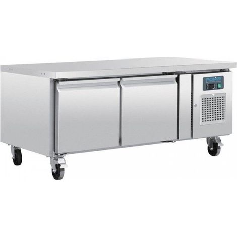 Soubassement positif tropicalisé 2 portes GN 1/1, 150 W, 220 V - MONO