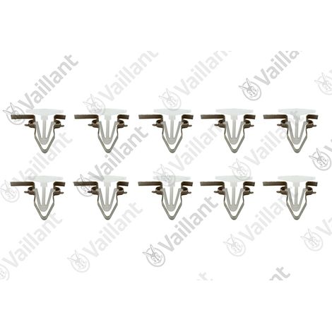 VAILLANT Klammer, (x10) VC 104/3-E u.w. Vaillant-Nr. , 219619