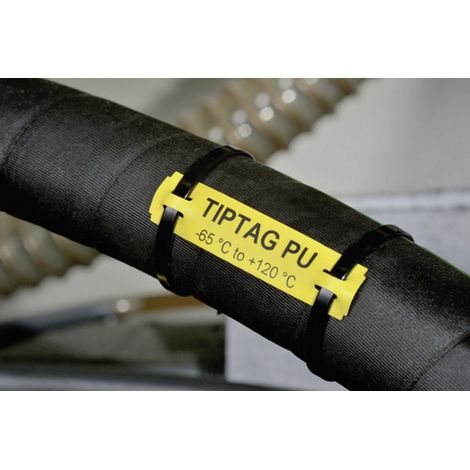 HellermannTyton TTAGPU11X65YE-PUR-YE (190) Zeichenträger   556-25019