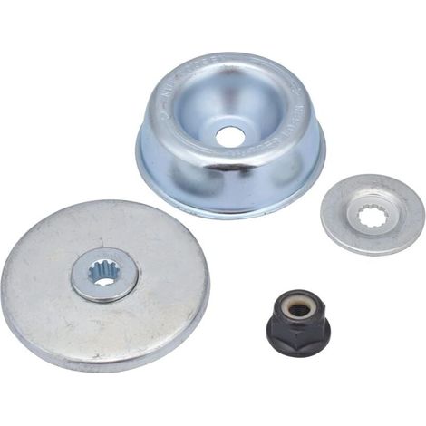 4 pcs Écrou de bague de poussée pour débroussailleuse STIHL FS-KM FS120 FS200 FS250 (1/4)
