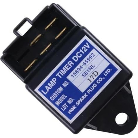 Relais temporisé pour lampe KUBOTA Glow S81NL 12V, compatible (1/5)