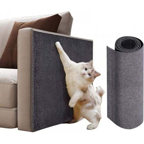 Protection Canape Chat Anti Griffe,Griffoir Chat Canapé Auto-adhésifs,Tapis à gratter Autocollant pour Chat,Protecteur de Rayure (1/4)