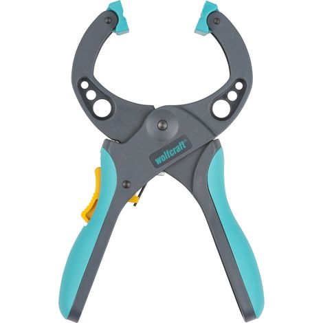 wolfcraft - Pince à Cliquet PRO - Ouverture 50 mm. Saillie 70 mm - Force de serrage max. 45 kg - réf. 3632000 (1/5)