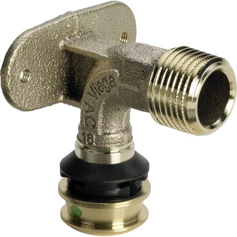 Plaque murale avec SC Raxofix 5325.4 en bronze silicium 16 mm x R1/2