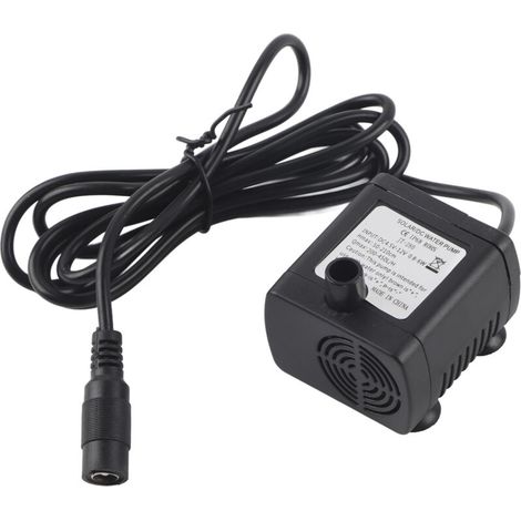 [NIEMALS VERWENDET]  DC12V Solar Amphibious Mini Tauchwasserpumpe für Brunnenteich