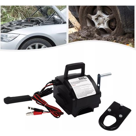 Elektrische Seilwinde mit Motorwinde Bootswinde Winde Seilzug 12V 906KG DHL (1/5)