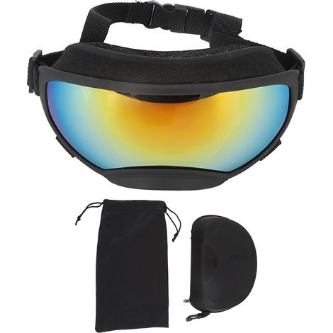 Lunettes de protection UV anti-buée pour grand chien, ajustables et résistantes au vent - Sécurité oculaire en extérieur (1/5)