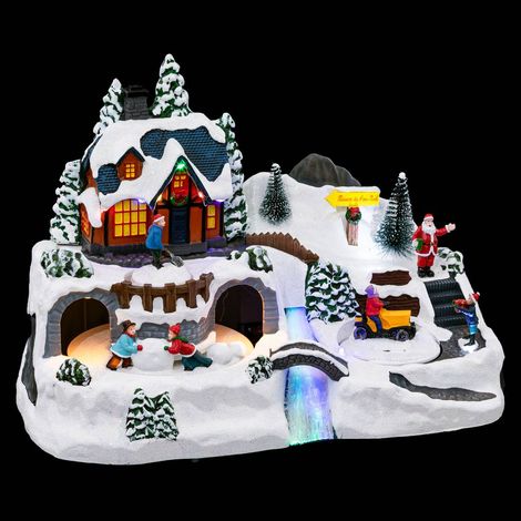 12 LED tractor pueblo luz en caja de paletas - Feeric lights & christmas