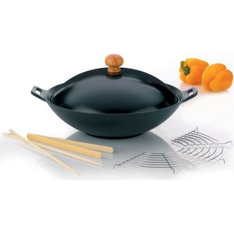 Wok-Pfanne Asia Ø36cm 5teilig