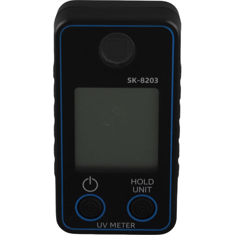 Illuminomètre ultraviolet de haute précision, appareil de mesure d'éclairement portable, testeur d'éclairement portatif, écran LCD avec maintien des données et fonction d'arrêt automatique (1/4)